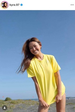 白波瀬海来さんのインスタグラム（＠kyra.97）より