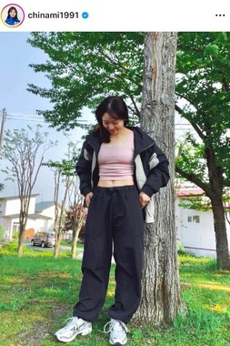 吉田知那美さんのインスタグラム（＠chinami1991）より