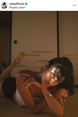 ローラさんのインスタグラム（＠rolaofficial）より