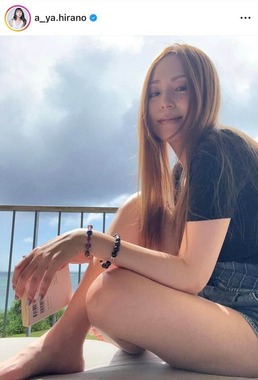 平野綾さんのインスタグラム（＠a_ya.hirano）より