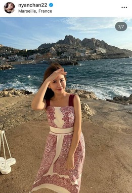 小嶋陽菜さんのインスタグラム（＠nyanchan22）より