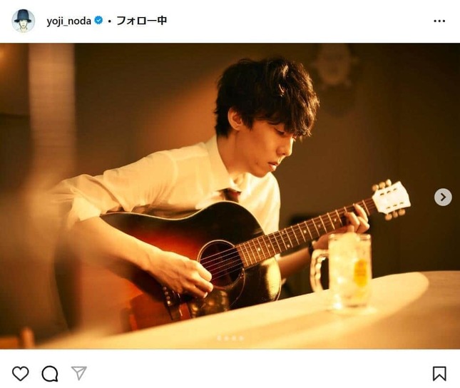野田洋次郎さんのインスタグラムより（yoji_noda）