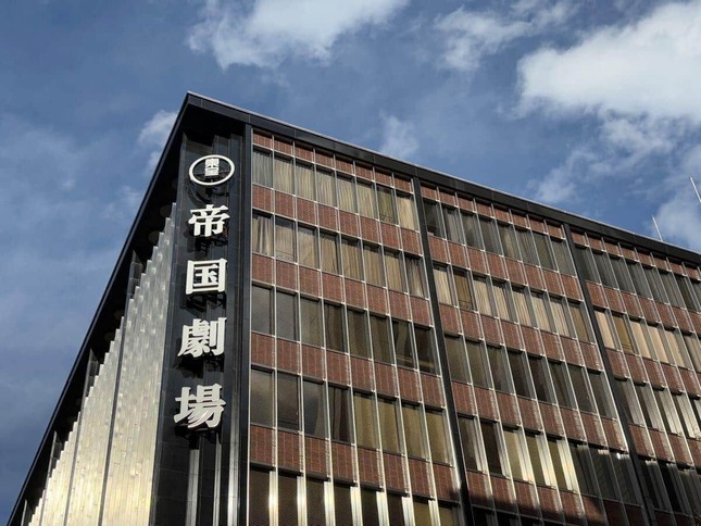 一時休館中の「帝国劇場」（東宝提供）