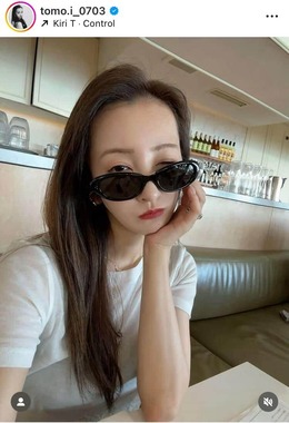 板野友美さんのインスタグラム（＠tomo.i_0703）より