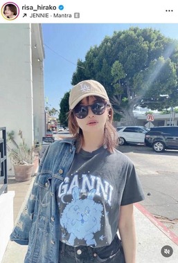 平子理沙さんのインスタグラム（＠risa_hirako）より