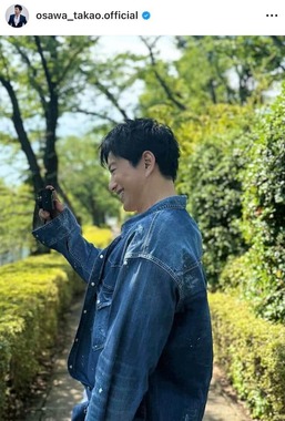 大沢たかおさんのインスタグラム（＠osawa_takao.official）より