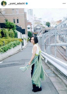 安達祐実さんのインスタグラム（＠_yumi_adachi）より