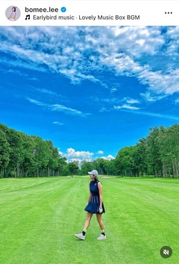 イ・ボミさんのインスタグラム（＠bomee.lee）より