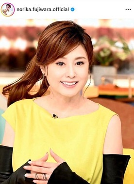 藤原紀香さんのインスタグラム（＠norika.fujiwara.official）より