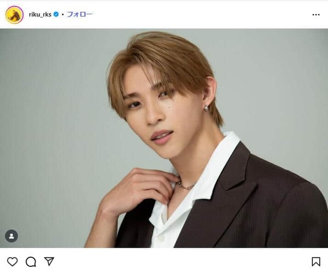 平野莉玖さんのインスタグラム（＠riku_rks）より