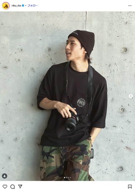 平野莉玖さんのインスタグラム（＠riku_rks）より