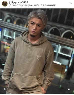 ジョリーさんのインスタグラム（＠jollyryoma0423）より