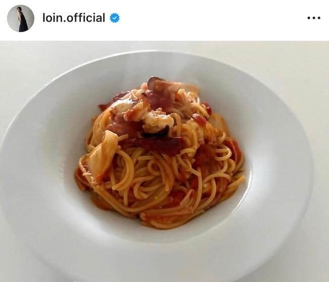 井川遥さんのインスタグラム（＠loin.official）より