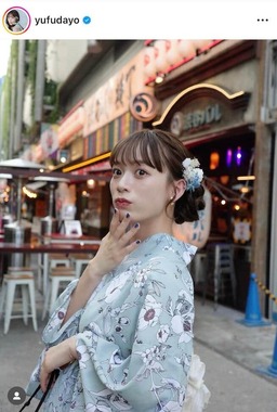 由布菜月さんのインスタグラム（＠yufudayo）より