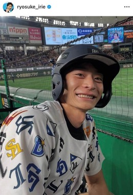 入江陵介さんのインスタグラム（＠ryosuke_irie）より