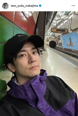 中島裕翔さんのインスタグラム（＠iam_yuto_nakajima）より