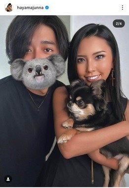 葉山潤奈さんのインスタグラム（＠hayamajunna）より