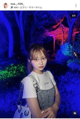 希空さんのインスタグラム（＠noa._.1126_）より