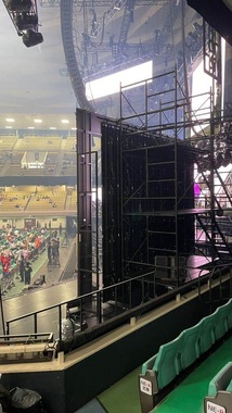 「iLiFE!」武道館ライブ、返金対象席からの光景（本人提供）