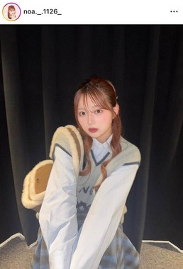 希空さんのインスタグラム（＠noa._.1126_）より