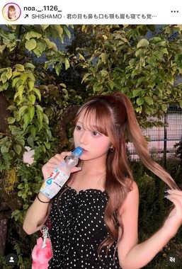 希空さんのインスタグラム（＠noa._.1126_）より