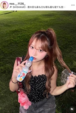 希空さんのインスタグラム（＠noa._.1126_）より