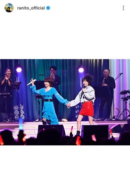 伊藤蘭さんのインスタグラム（＠ranito_official）より