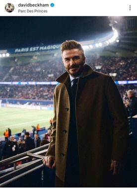 デビッド・ベッカムさんのインスタグラム（＠davidbeckham）より