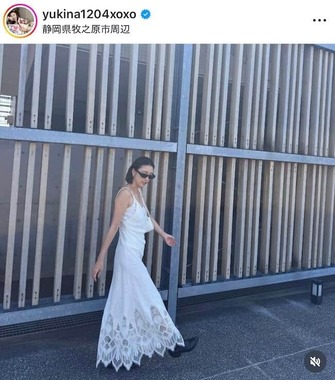 木下優樹菜さんのインスタグラム（＠yukina1204xoxo）より