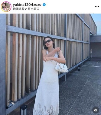 木下優樹菜さんのインスタグラム（＠yukina1204xoxo）より