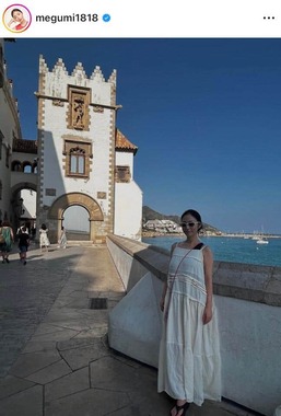 MEGUMIさんのインスタグラム（＠megumi1818）より