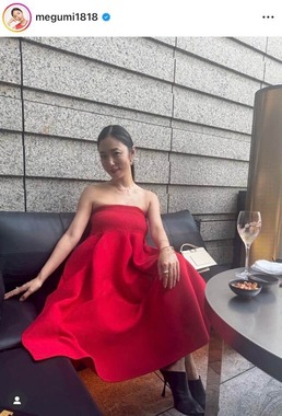MEGUMIさんのインスタグラム（＠megumi1818）より
