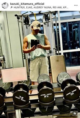 北村一輝さんのインスタグラム（＠kazuki_kitamura_official）より