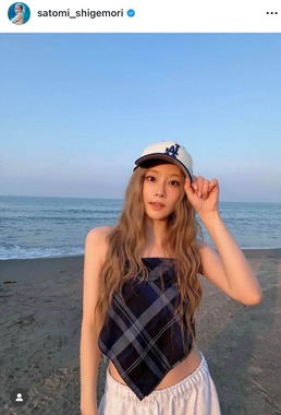 重盛さと美さんのインスタグラム（＠satomi_shigemori）より