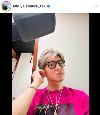 木村拓哉さんのインスタグラム（＠takuya.kimura_tak）より