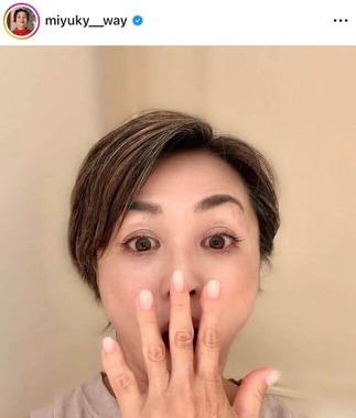 香坂みゆきさんのインスタグラム（＠miyuky__way）より