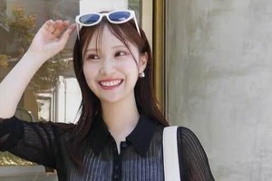 父親は野村萬斎...TBS野村彩也子アナ、花柄トップスで「激カワ」朝のカフェラテ満喫　「なんでこんなかわいい？」