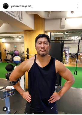 平山祐介さんのインスタグラム（＠yusukehirayama_）より