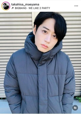 前山剛久さんのインスタグラム（＠takahisa_maeyama）より
