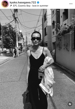 長谷川京子さんのインスタグラム（＠kyoko.hasegawa.722）より