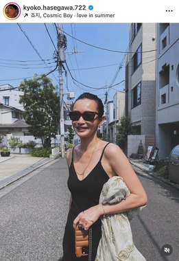 長谷川京子さんのインスタグラム（＠kyoko.hasegawa.722）より