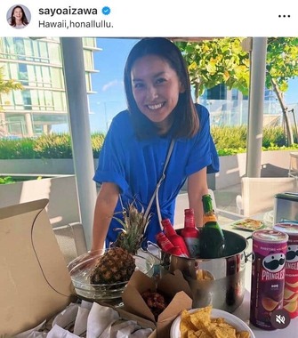 相沢紗世さんのインスタグラム（＠sayoaizawa）より