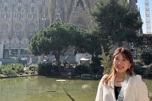 女子レスリング須崎優衣、私服プラベショットが超キュート...スペイン旅行満喫「シンプルに可愛い！！」