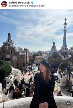 須崎優衣さんのインスタグラム（＠yui106301susaki）より