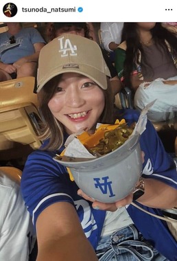 角田夏実さんのインスタグラム（＠tsunoda_natsumi）より