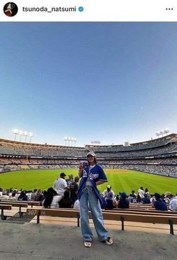 角田夏実さんのインスタグラム（＠tsunoda_natsumi）より