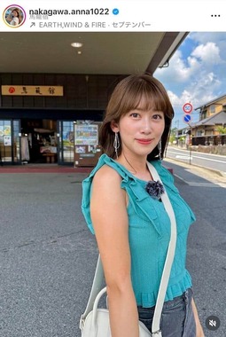 中川安奈さんのインスタグラム（＠nakagawa.anna1022）より