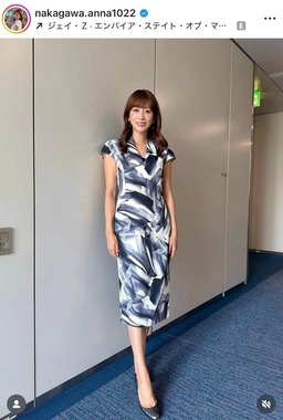 中川安奈さんのインスタグラム（＠nakagawa.anna1022）より