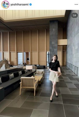 良原安美さんのインスタグラム（＠yoshiharaami）より