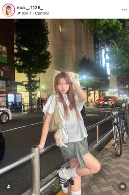 希空さんのインスタグラム（＠noa._.1126_）より